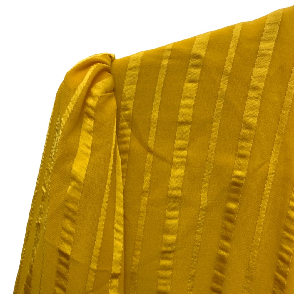 ASTR The Label Yellow Textured Ruffle Dress - Picture 7 of 12